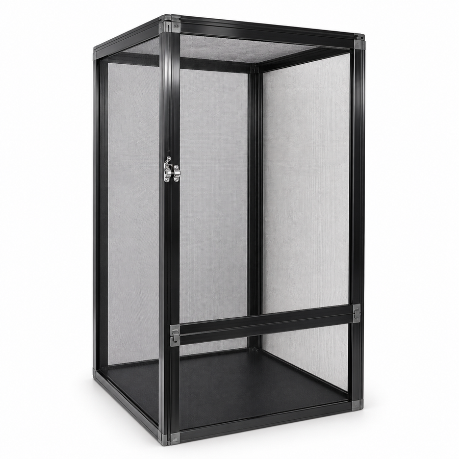 ReptiQuaria Mesh Enclosure secure locking latch
