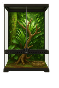 Deluxe Reptile Terrarium 30cm x 30cm x 45cm 
