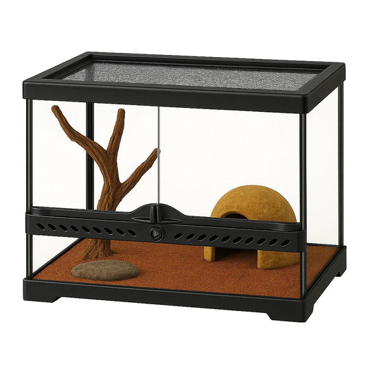Deluxe Reptile Terrarium 45cm x 35cm x 35cm - Amazing Amazon