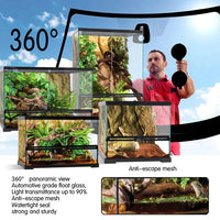 Deluxe Reptile Terrarium 60cm x 45cm x 60cm - Amazing Amazon