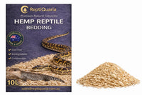 ReptiQuaria Premium Hemp Reptile Bedding 10L