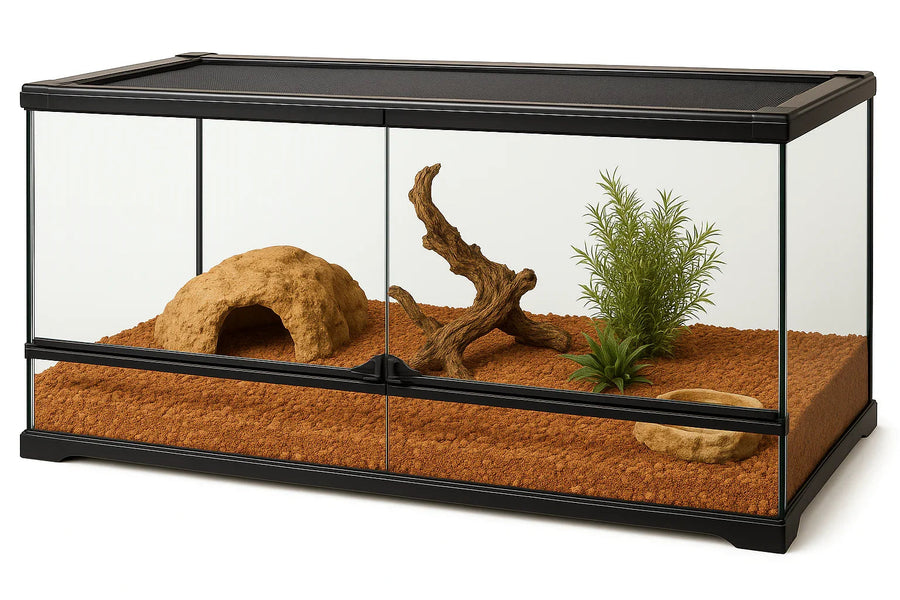 ReptiQuaria Glass Reptile Terrarium 120cm x 60cm x 60cm