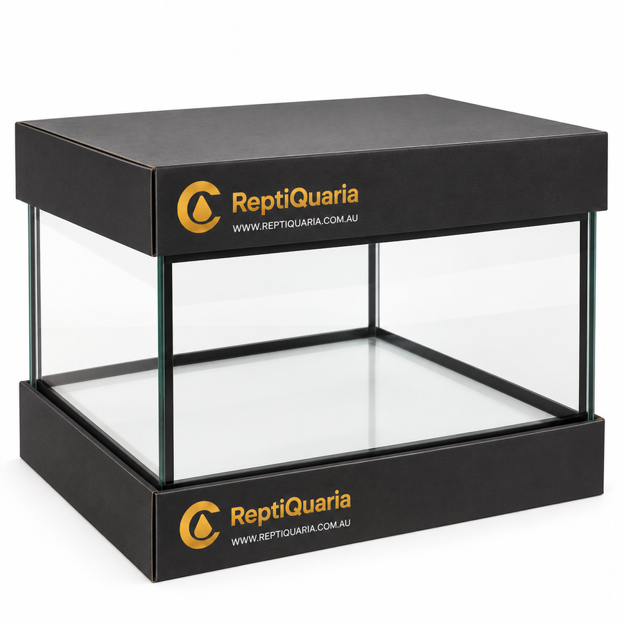 ReptiQuaria Glass Reptile Terrarium 30cm x 30cm x 20cm
