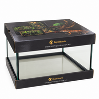 ReptiQuaria Glass Reptile Terrarium 40cm x 26cm x 23cm