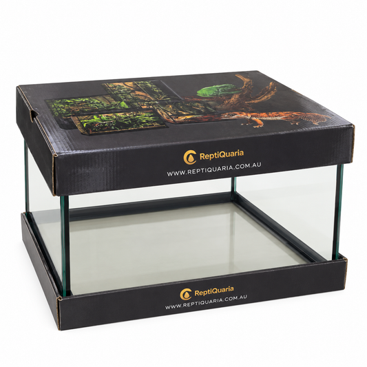 ReptiQuaria Glass Reptile Terrarium 40cm x 26cm x 23cm