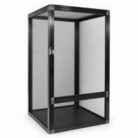 ReptiQuaria Mesh Enclosure secure locking latch