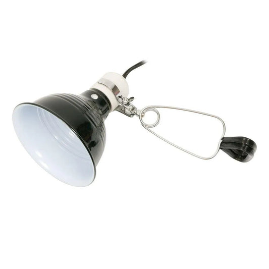 ReptiQuaria Reptile Heat Lamp Dome Reflector 100W with clamp