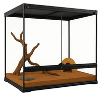 ReptiQuaria Tall Glass Reptile Terrarium 90cm x 45cm x 90cm